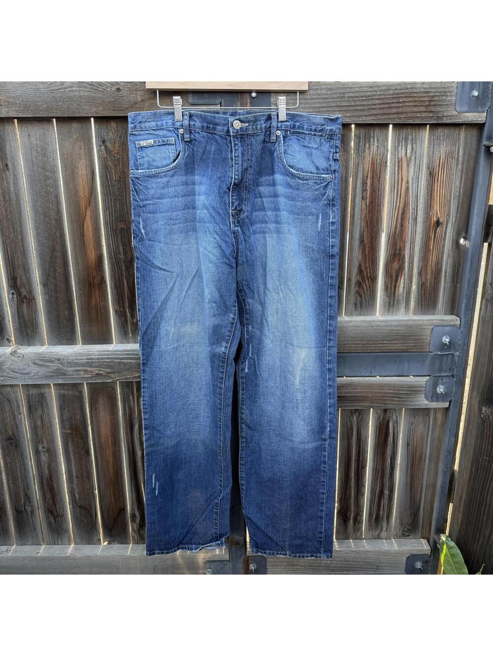 Y2K G Unit Faded Baggy Straight Leg Men's Size 36 Wasit
